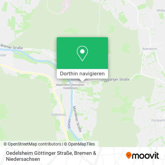 Oedelsheim Göttinger Straße Karte