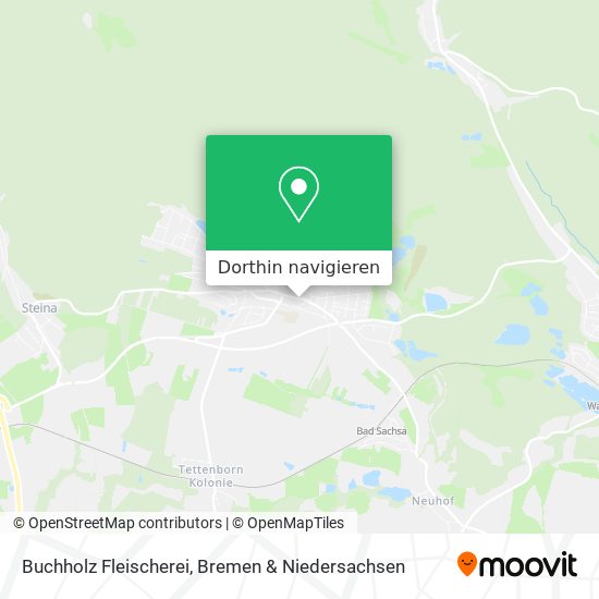Buchholz Fleischerei Karte