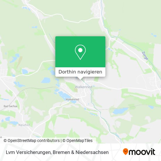Lvm Versicherungen Karte