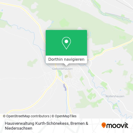 Hausverwaltung Kurth-Schönekess Karte
