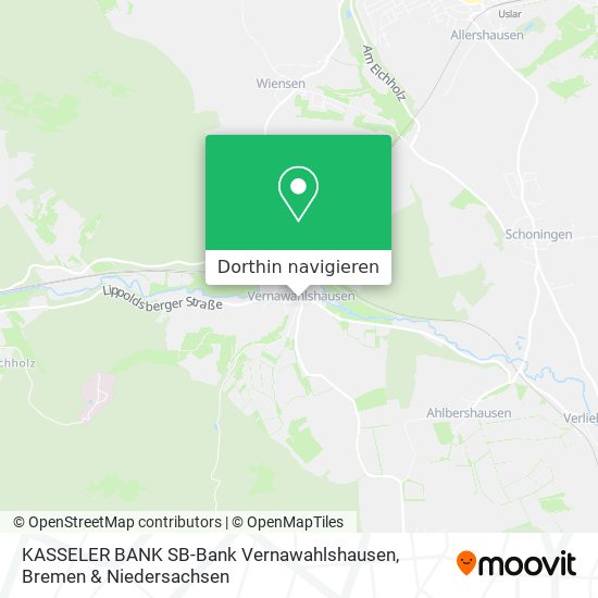 KASSELER BANK SB-Bank Vernawahlshausen Karte