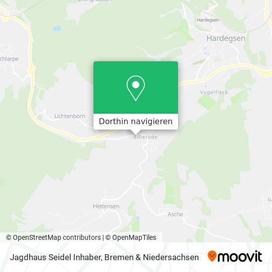 Jagdhaus Seidel Inhaber Karte