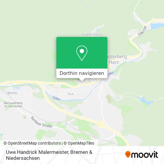 Uwe Handrick Malermeister Karte