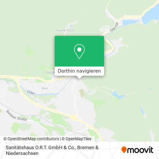 Sanitätshaus O.R.T. GmbH & Co. Karte