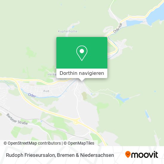 Rudoph Frieseursalon Karte