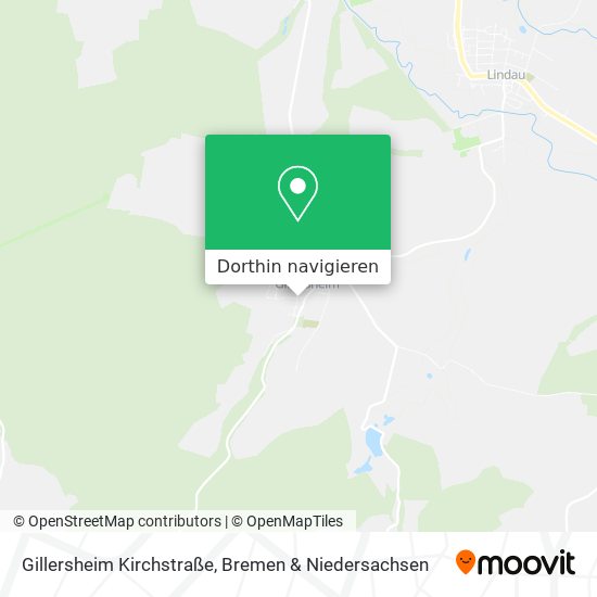 Gillersheim Kirchstraße Karte