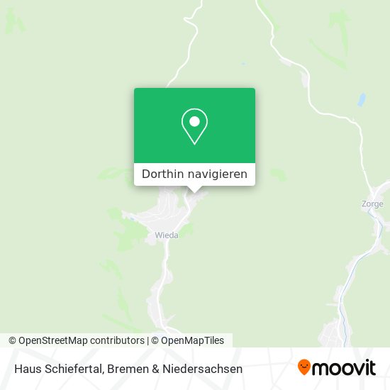 Haus Schiefertal Karte