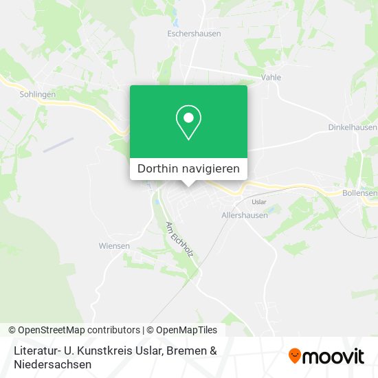 Literatur- U. Kunstkreis Uslar Karte