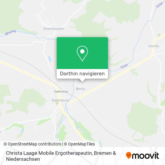 Christa Laage Mobile Ergotherapeutin Karte