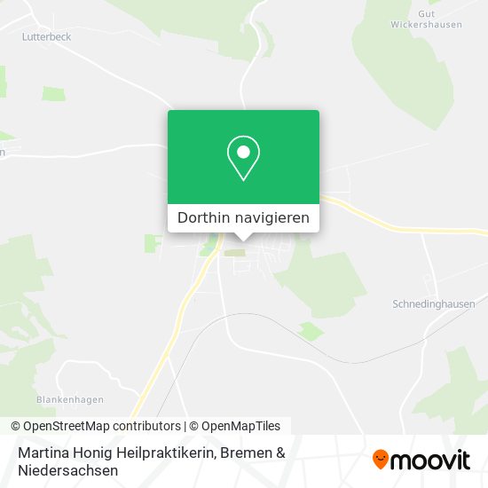 Martina Honig Heilpraktikerin Karte