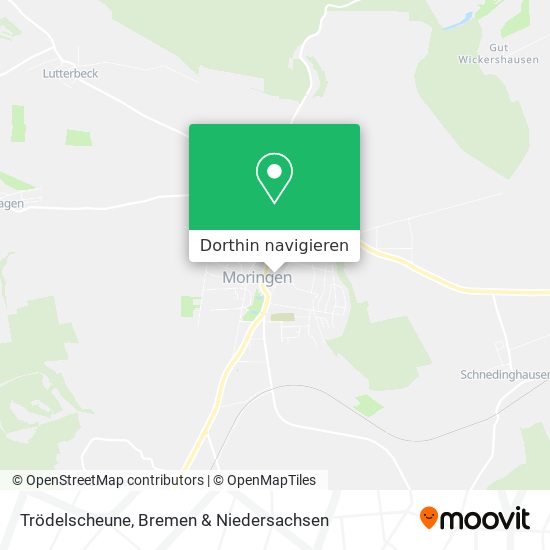 Trödelscheune Karte