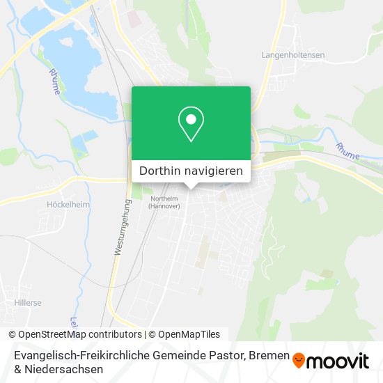 Evangelisch-Freikirchliche Gemeinde Pastor Karte