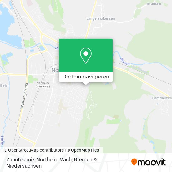 Zahntechnik Northeim Vach Karte