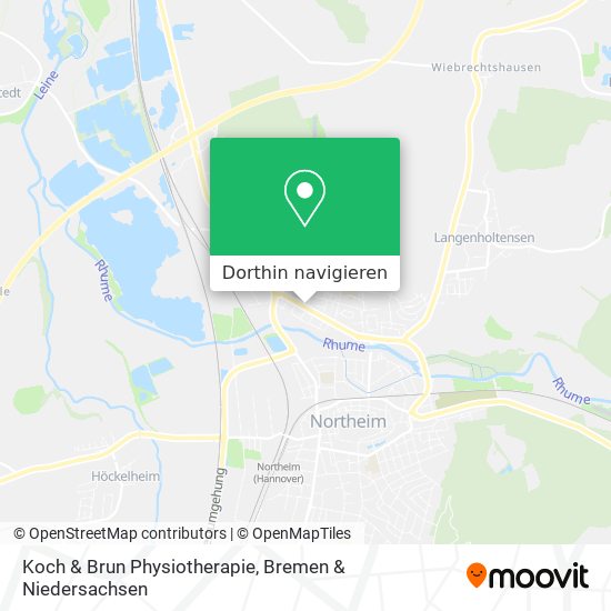 Koch & Brun Physiotherapie Karte