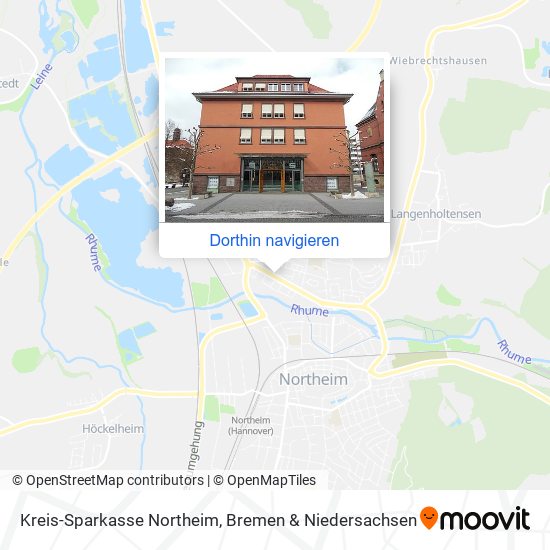 Kreis-Sparkasse Northeim Karte