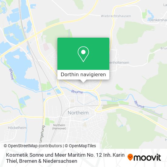 Kosmetik Sonne und Meer Maritim No. 12 Inh. Karin Thiel Karte