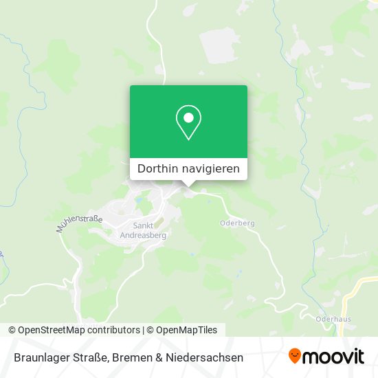 Braunlager Straße Karte