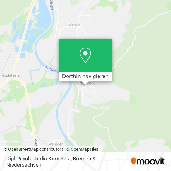 Dipl.Psych. Dorlis Kornetzki Karte