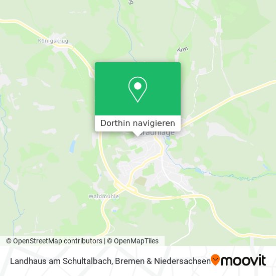 Landhaus am Schultalbach Karte