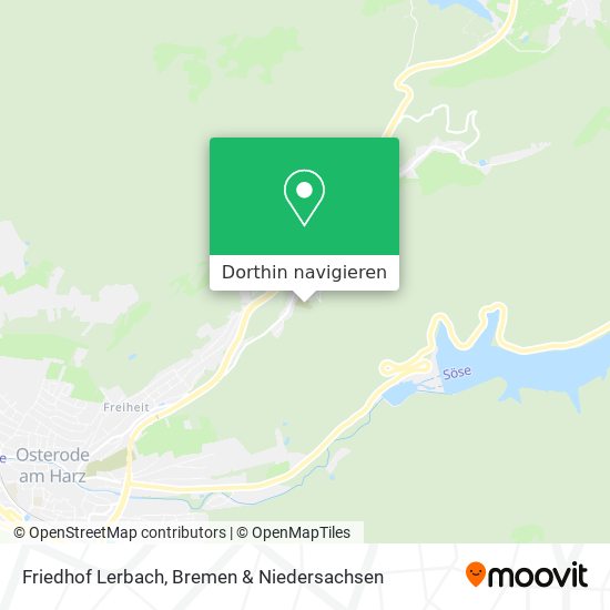 Friedhof Lerbach Karte