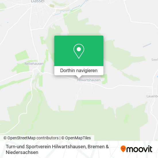 Turn-und Sportverein Hilwartshausen Karte