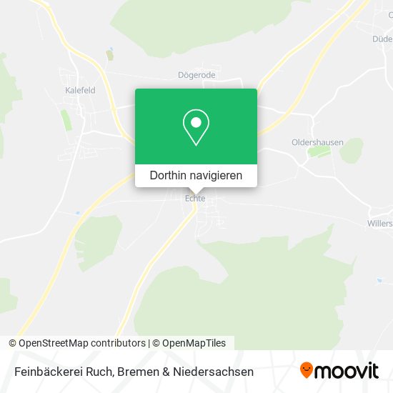 Feinbäckerei Ruch Karte
