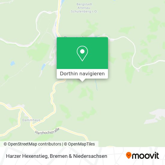 Harzer Hexenstieg Karte