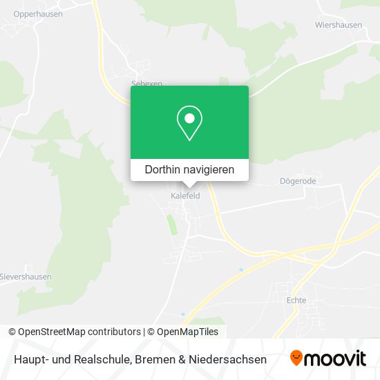 Haupt- und Realschule Karte