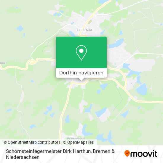 Schornsteinfegermeister Dirk Harthun Karte