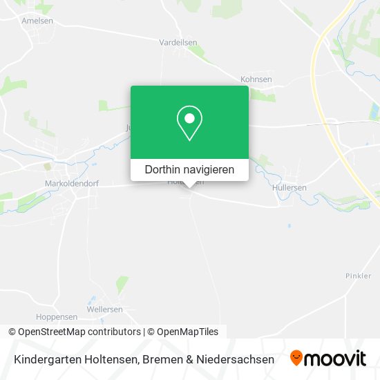 Kindergarten Holtensen Karte