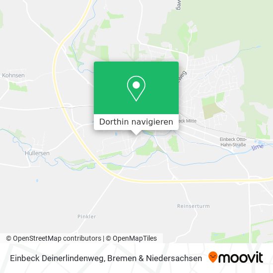Einbeck Deinerlindenweg Karte