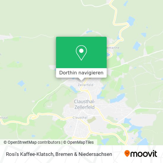 Rosi's Kaffee-Klatsch Karte