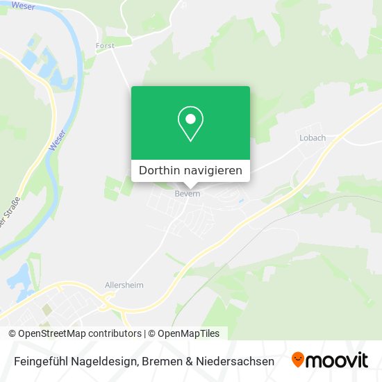 Feingefühl Nageldesign Karte