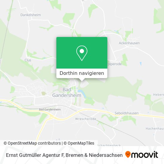 Ernst Gutmüller Agentur F Karte