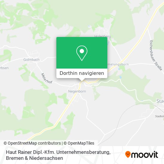 Haut Rainer Dipl.-Kfm. Unternehmensberatung Karte
