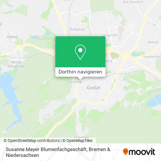 Susanne Meyer Blumenfachgeschäft Karte
