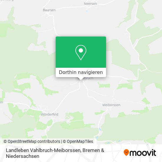Landleben Vahlbruch-Meiborssen Karte