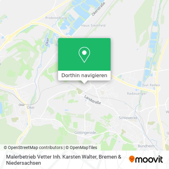 Malerbetrieb Vetter Inh. Karsten Walter Karte