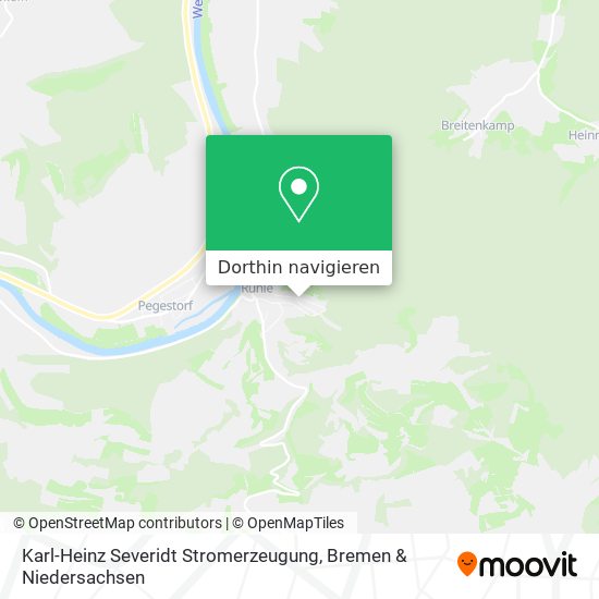 Karl-Heinz Severidt Stromerzeugung Karte