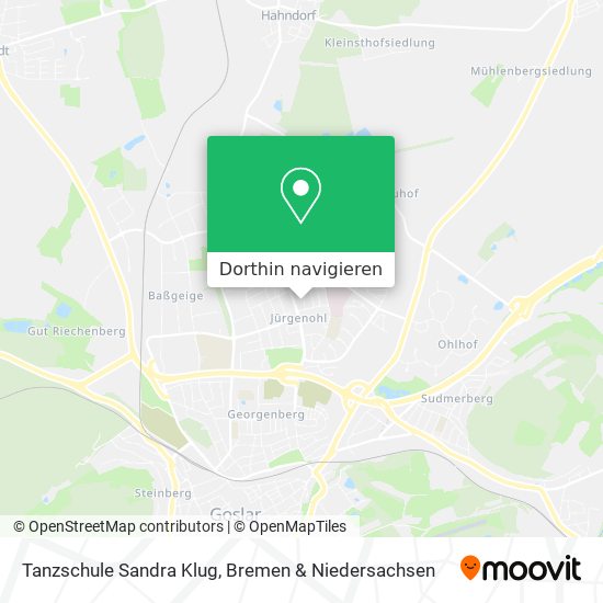 Tanzschule Sandra Klug Karte