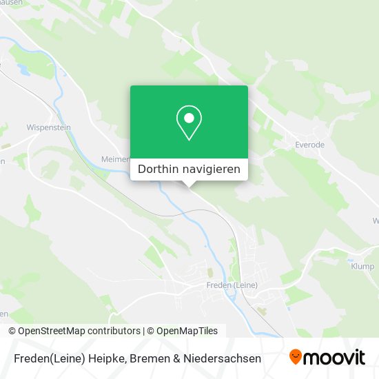 Freden(Leine) Heipke Karte