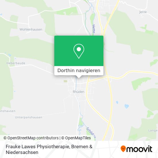 Frauke Lawes Physiotherapie Karte