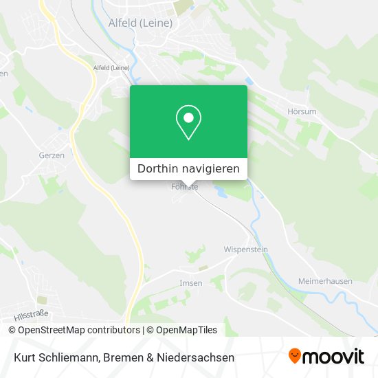 Kurt Schliemann Karte