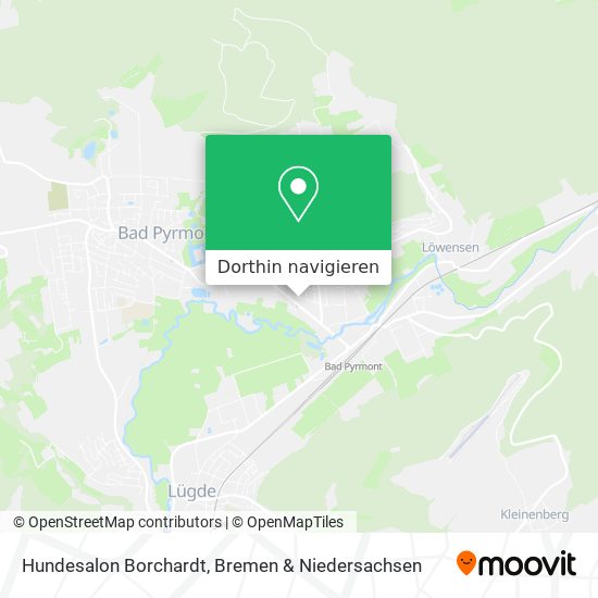 Hundesalon Borchardt Karte