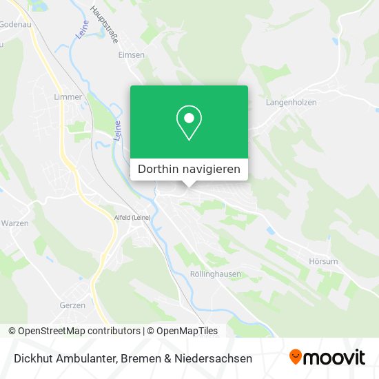 Dickhut Ambulanter Karte