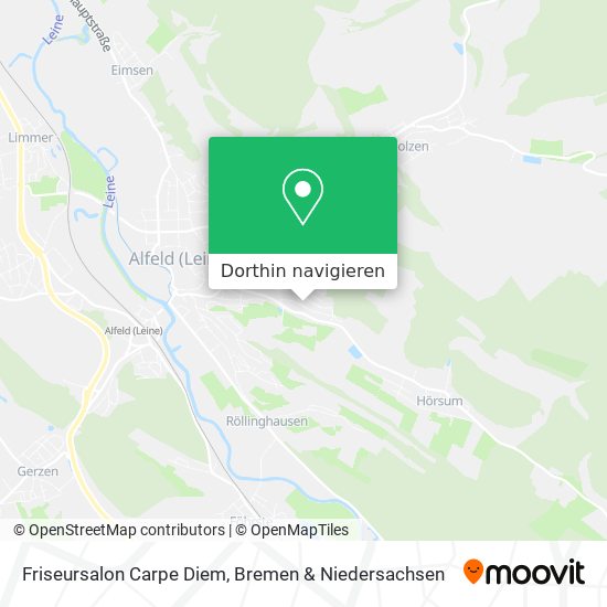 Friseursalon Carpe Diem Karte