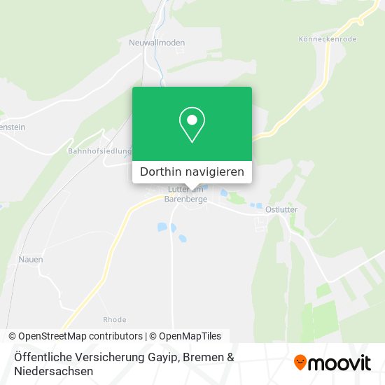 Öffentliche Versicherung Gayip Karte