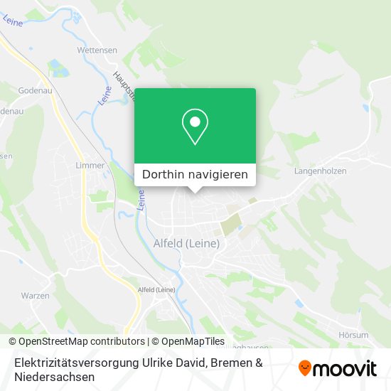 Elektrizitätsversorgung Ulrike David Karte