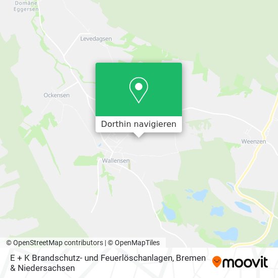 E + K Brandschutz- und Feuerlöschanlagen Karte