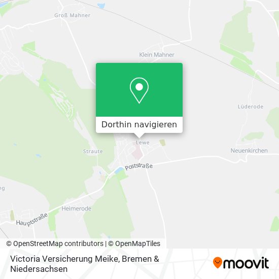 Victoria Versicherung Meike Karte